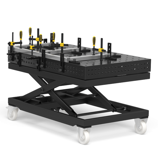 Mobile lifting table